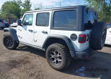2018 Jeep Wrangler Unlimited Rubicon 4X4 z USA, uszkodzony, nr VIN 1C4HJXFG0JW118772